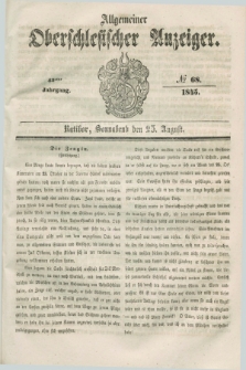 Allgemeiner Oberschlesischer Anzeiger. Jg.43, № 68 (23 August 1845)