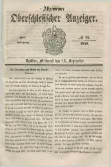 Allgemeiner Oberschlesischer Anzeiger. Jg.43, № 77 (24 September 1845)