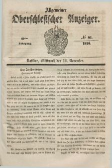 Allgemeiner Oberschlesischer Anzeiger. Jg.43, № 91 (12 November 1845)
