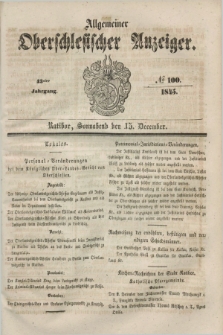 Allgemeiner Oberschlesischer Anzeiger. Jg.43, № 100 (13 December 1845)
