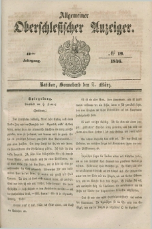 Allgemeiner Oberschlesischer Anzeiger. Jg.44, № 19 (7 März 1846)