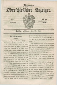 Allgemeiner Oberschlesischer Anzeiger. Jg.44, № 38 (15 Mai 1846)