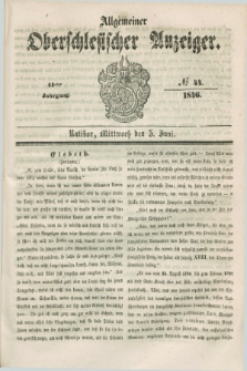 Allgemeiner Oberschlesischer Anzeiger. Jg.44, № 44 (5 Juni 1846)