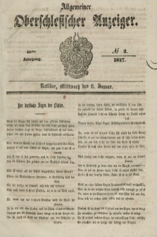 Allgemeiner Oberschlesischer Anzeiger. Jg.45, № 2 (6 Januar 1847)