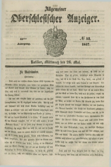 Allgemeiner Oberschlesischer Anzeiger. Jg.45, № 42 (26 Mai 1847)