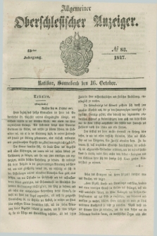 Allgemeiner Oberschlesischer Anzeiger. Jg.45, № 83 (16 October 1847)