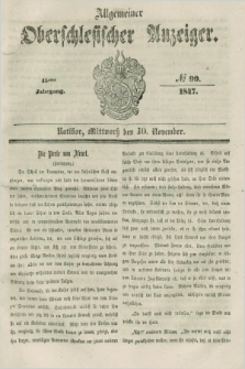Allgemeiner Oberschlesischer Anzeiger. Jg.45, № 90 (10 November 1847)
