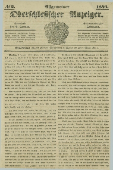 Allgemeiner Oberschlesischer Anzeiger. Jg.47, № 2 (6 Januar 1849)