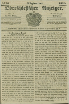 Allgemeiner Oberschlesischer Anzeiger. Jg.47, № 23 (21 März 1849)