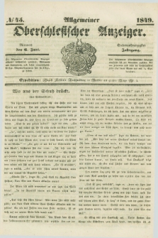Allgemeiner Oberschlesischer Anzeiger. Jg.47, № 45 (6 Juni 1849)