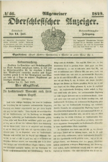 Allgemeiner Oberschlesischer Anzeiger. Jg.47, № 56 (14 Juli 1849)
