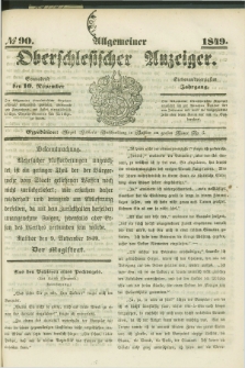 Allgemeiner Oberschlesischer Anzeiger. Jg.47, № 90 (10 November 1849)