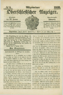 Allgemeiner Oberschlesischer Anzeiger. Jg.48, № 4 (12 Januar 1850)