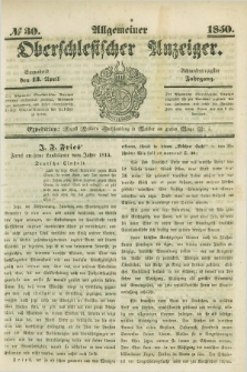 Allgemeiner Oberschlesischer Anzeiger. Jg.48, № 30 (13 April 1850)
