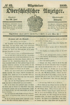 Allgemeiner Oberschlesischer Anzeiger. Jg.48, № 52 (29 Juni 1850)