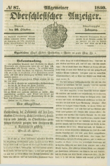 Allgemeiner Oberschlesischer Anzeiger. Jg.48, № 87 (30 Oktober 1850)