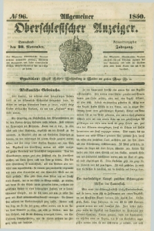 Allgemeiner Oberschlesischer Anzeiger. Jg.48, № 96 (30 November 1850)