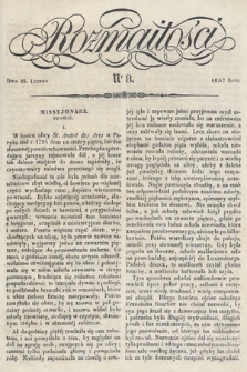 Rozmaitości : pismo dodatkowe do Gazety Lwowskiej. 1837, nr 8