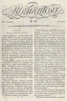 Rozmaitości : pismo dodatkowe do Gazety Lwowskiej. 1837, nr 13