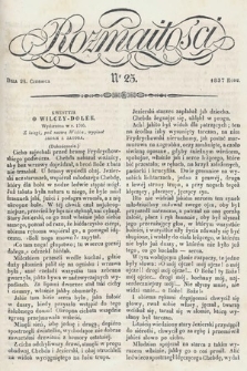 Rozmaitości : pismo dodatkowe do Gazety Lwowskiej. 1837, nr 25
