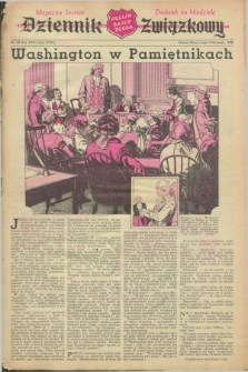 Dziennik Związkowy = Polish Daily Zgoda. R.31, dodatek na Niedzielę No. 42 (19 lutego 1938) + dod.