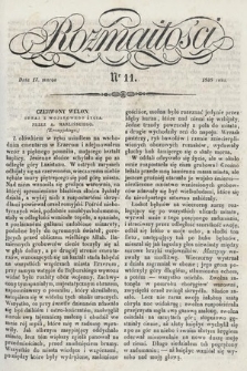 Rozmaitości : pismo dodatkowe do Gazety Lwowskiej. 1838, nr 11