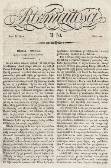 Rozmaitości : pismo dodatkowe do Gazety Lwowskiej. 1838, nr 30