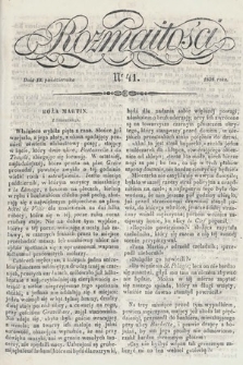 Rozmaitości : pismo dodatkowe do Gazety Lwowskiej. 1838, nr 41