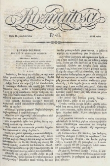 Rozmaitości : pismo dodatkowe do Gazety Lwowskiej. 1838, nr 43