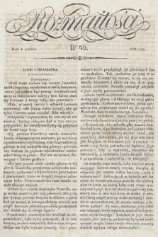 Rozmaitości : pismo dodatkowe do Gazety Lwowskiej. 1838, nr 49