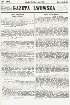 Gazeta Lwowska. 1866, nr 199