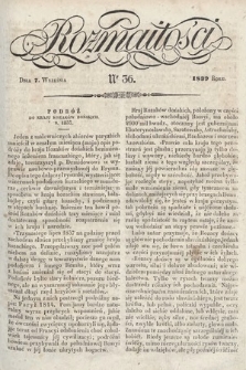 Rozmaitości : pismo dodatkowe do Gazety Lwowskiej. 1839, nr 36