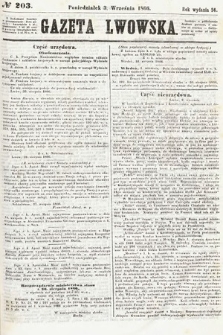 Gazeta Lwowska. 1866, nr 203