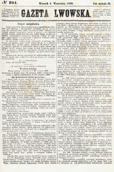 Gazeta Lwowska. 1866, nr 204