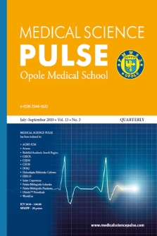 Medical Science Pulse. Vol. 13, 2019, no. 3