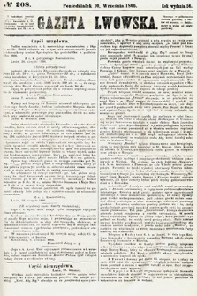 Gazeta Lwowska. 1866, nr 208