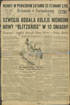 Dziennik Związkowy = Polish Daily Zgoda. R.33, No. 159 (6 lipca 1940)
