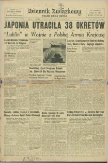 Dziennik Związkowy = Polish Daily Zgoda : an American daily in the Polish language – member of the United Press and Audit Bureau of Circulation. R.38, No. 11 (13 stycznia 1945) + dod.