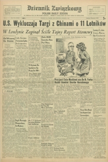 Dziennik Związkowy = Polish Daily Zgoda : an American daily in the Polish language – member of United Press and Audit Bureau of Circulations. R.48, No. 11 (14 stycznia 1955)