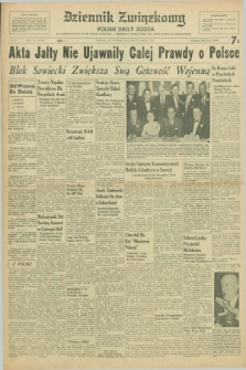 Dziennik Związkowy = Polish Daily Zgoda : an American daily in the Polish language – member of United Press and Audit Bureau of Circulations. R.48, No. 69 (22 marca 1955)