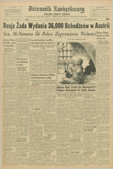 Dziennik Związkowy = Polish Daily Zgoda : an American daily in the Polish language – member of United Press and Audit Bureau of Circulations. R.48, No. 105 (3 maja 1955)