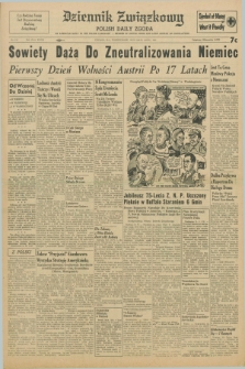 Dziennik Związkowy = Polish Daily Zgoda : an American daily in the Polish language – member of United Press and Audit Bureau of Circulations. R.48, No. 116 (16 maja 1955)