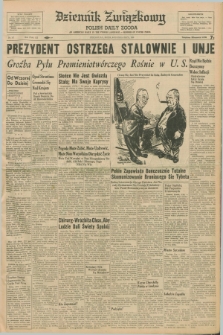 Dziennik Związkowy = Polish Daily Zgoda : an American daily in the Polish language – member of United Press. R.52, No. 107 (6 maja 1959)