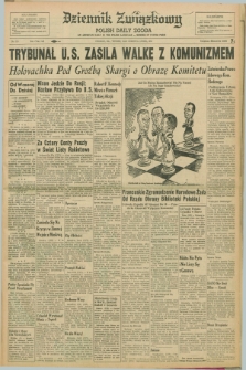 Dziennik Związkowy = Polish Daily Zgoda : an American daily in the Polish language – member of United Press. R.52, No. 135 (9 czerwca 1959)