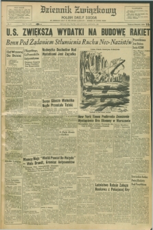 Dziennik Związkowy = Polish Daily Zgoda : an American daily in the Polish language – member of United Press. R.53, No. 6 (8 stycznia 1960)