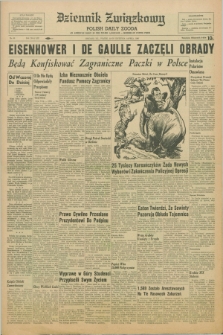 Dziennik Związkowy = Polish Daily Zgoda : an American daily in the Polish language – member of United Press. R.53, No. 96 (22 kwietnia 1960)