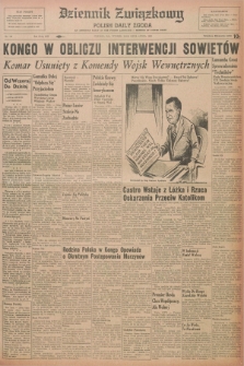 Dziennik Związkowy = Polish Daily Zgoda : an American daily in the Polish language – member of United Press. R.53, No. 169 (19 lipca 1960)