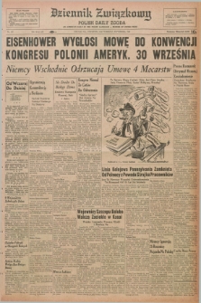 Dziennik Związkowy = Polish Daily Zgoda : an American daily in the Polish language – member of United Press. R.53, No. 207 (1 września 1960)