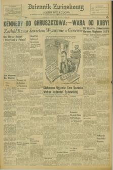 Dziennik Związkowy = Polish Daily Zgoda : an American daily in the Polish language – member of United Press International. R.53 [!], No. 92 (19 kwietnia 1961)