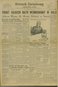 Dziennik Związkowy = Polish Daily Zgoda : an American daily in the Polish language – member of United Press International. R.53 [!], No. 110 (10 maja 1961)